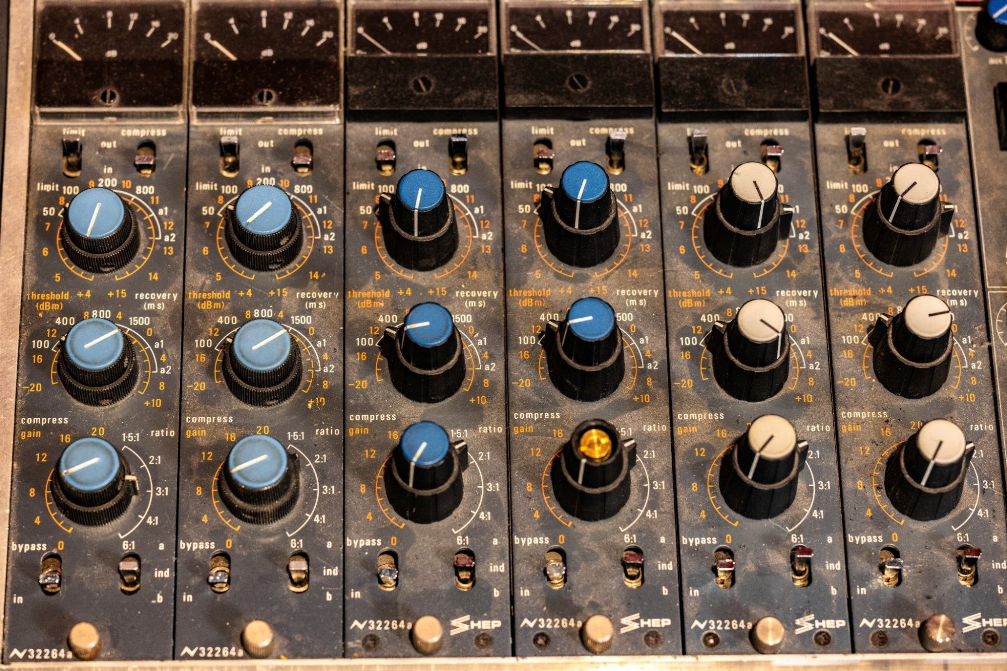 Neve 8068 MkII compressor modules and channel strips, Clearmountain's Berkeley Street Studios